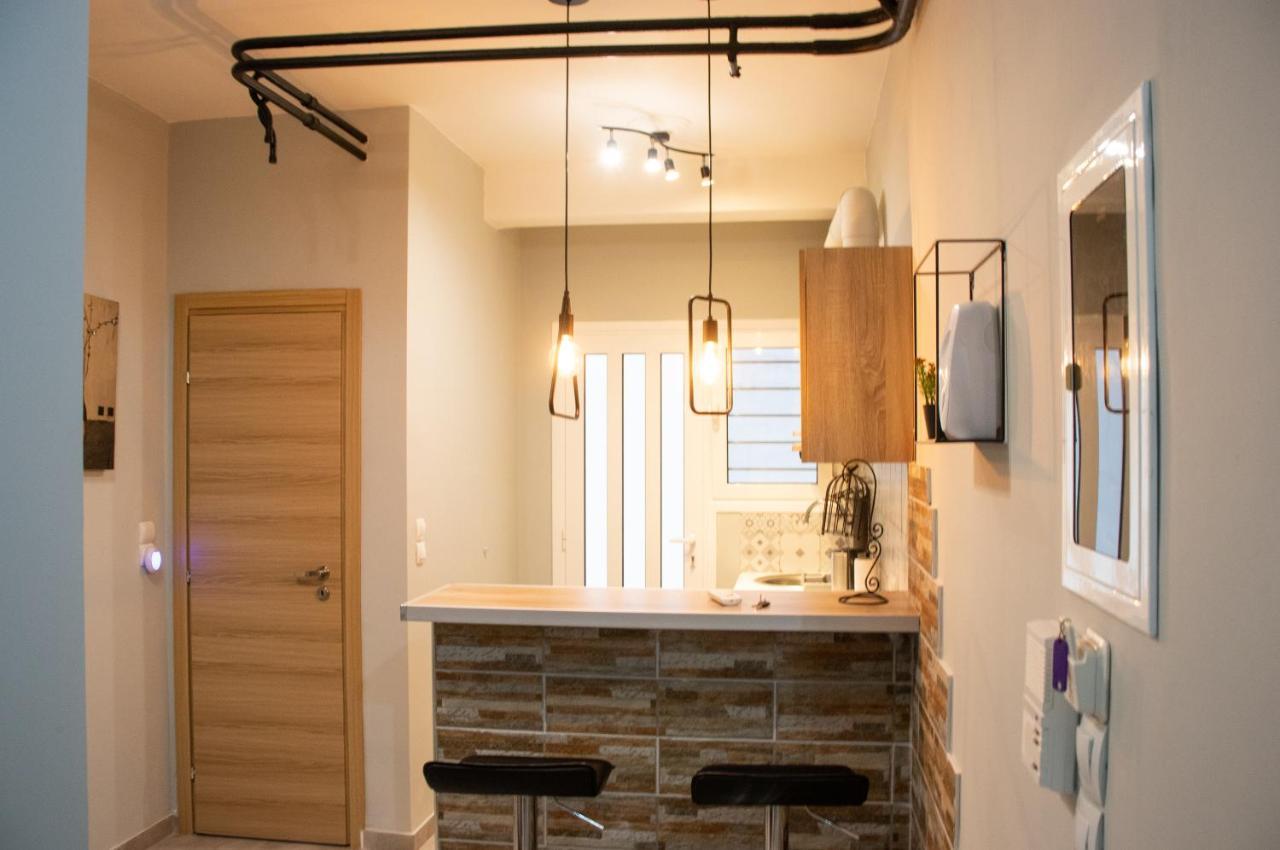 雅典Cozy Loft Κypseli With A Yard公寓 外观 照片